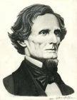Signed - Numbered Civil War Art Print - Confederate President Jefferson Davis