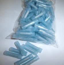 (25) Wire Butt Connectors NYLON 16-14 Ga Gauge AWG Car Radio Crimp Terminals New