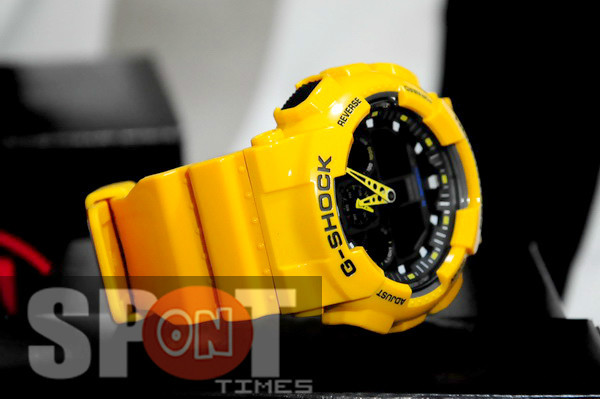 CASIO G-SHOCK GA-100A デジアナ イエロー A3462 Casio G Shock Analog Digital GA100A-9 GA100 MUSTARD YELLOW