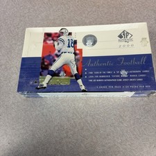 2000 UPPER DECK SP AUTHENTIC FOOTBALL HOBBY BOX NEW FACTORY SEALED TOM BRADY RC?