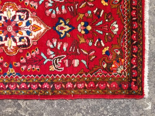 Vintage Traditional Handmade Tribal Oriental Wool Multicolor Rug 131x64cm - Picture 4 of 17