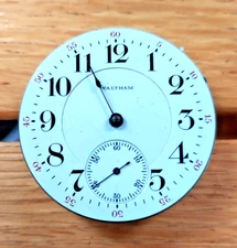 Pocket Watch Works Cresent Waltham 21 Jewels Running