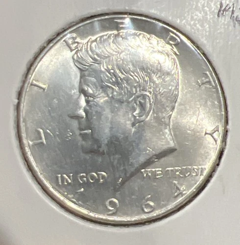 1964 Kennedy Half Dollar.  Uncirculated #1