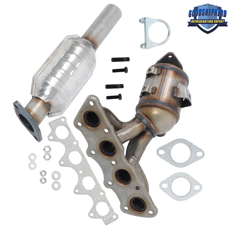 Комплект переднего коллектора и заднего каталитического конвертера 1,6 л для Hyundai Accent 2012-2017 годов выпуска - Изображение 2 из 4