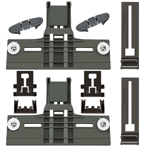 Upgraded W10712395 Dishwasher Top Rack Parts Set W10350375 For Kenmore Whirlp...