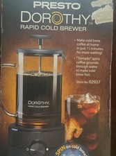 Presto Dorothy Rapid Cold Brewer Electric Cof...