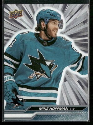 2023-24 Upper Deck Extended Series - Mike Hoffman #612 Silver Outburst