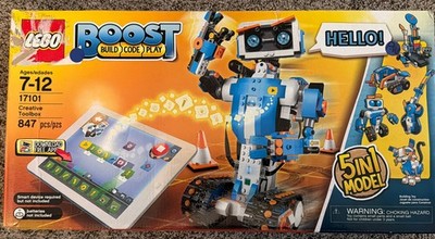 LEGO Boost: Creative Toolbox (17101) Complete w/ Sealed Bags - Open Damaged Box