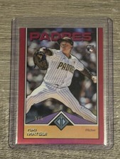 2024 Topps Transcendent Icons Chrome Yuki Matsui #71 Red Refractor /5 (RC) SSP