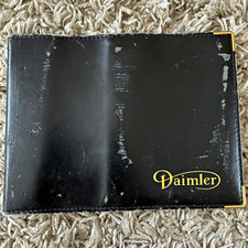 Daimler X300 ,X308 ,XJ40 Black leather Wallet/Document Holder