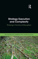 Strategy Execution And Complexity Thriving In The Era Of Disruption Taschenbuch