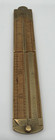 FULL BOUND VINTAGE BOXWOOD & BRASS NO. 32 1/2 CALIPER RULE — photo 10