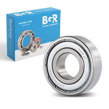 BGR 2 PCS 6008 ZZ PREMIUM Double Rubber Sealed Ball Bearing, 40x68x15 mm
