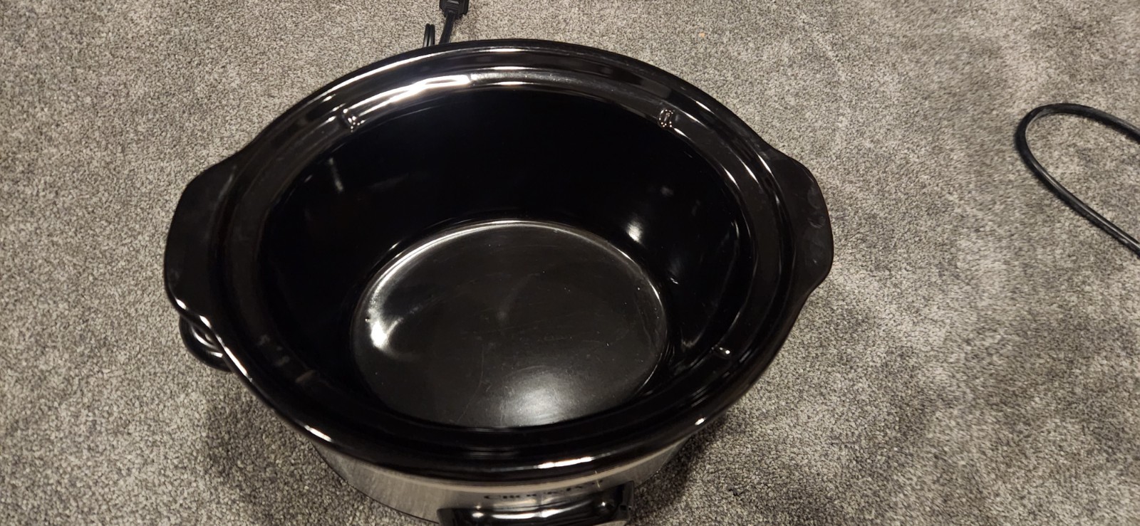 Crock Pot 4 Quart Smart Pot Programmable Slow Cooker Silver Black SCCPVP400-S