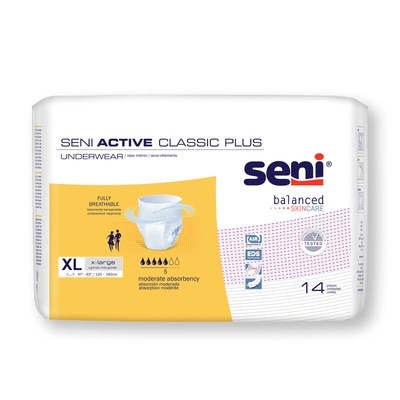 Seni Disposable Underwear X-Large Moderate 14 Ct