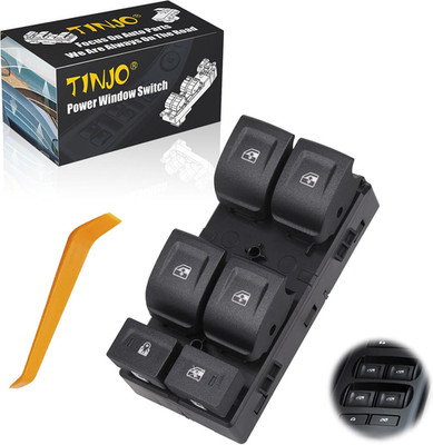 Front Driver Side Power Master Window Switch Button Compatible with 2015-2018 Ch