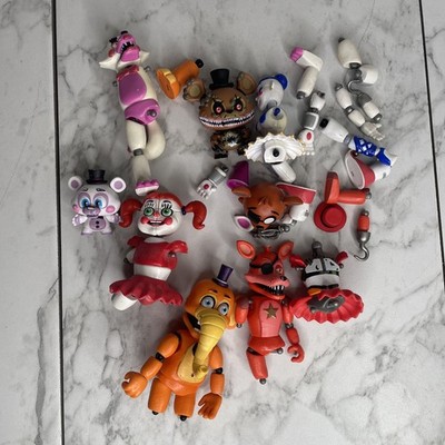 McFarlane Funko FNAF Five Nights at Freddys Set Action Figure Parts Lot B4