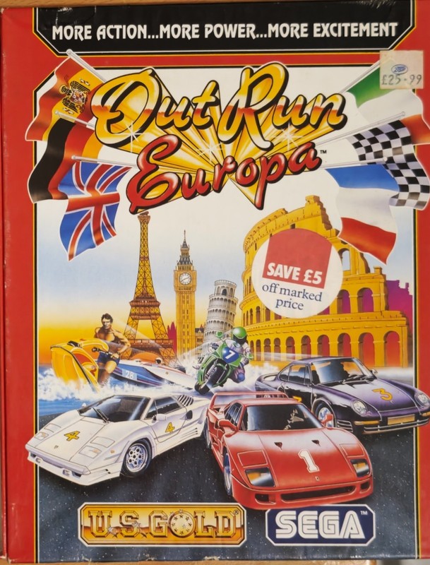 Out Run Europa - Atari ST