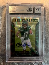 2022 DONRUSS ELITE SERIES #6 GARRETT WILSON/AUTOGRAPHED/BECKETT 10/FANATICS