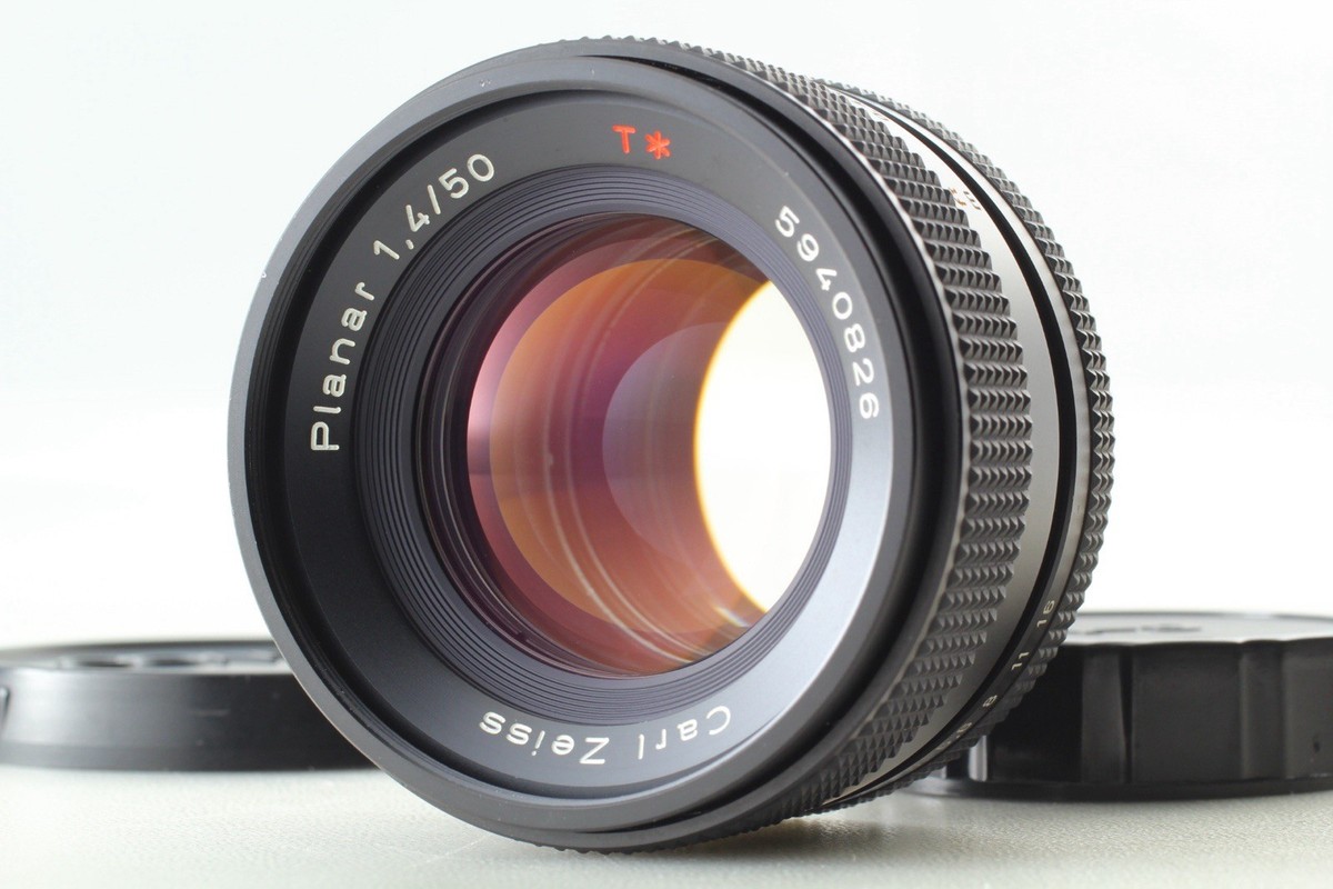 れ*れ様 【美品】Carl Zeiss Planar 50mm F1.4 AEJ MINT] Contax Carl Zeiss Planar 50mm f/1.4 T* AEJ CY Mount