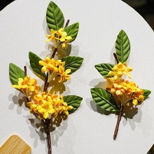 Bridal Osmanthus Hair Clip Chinese Style Hanfu Qipao Hair Accessory