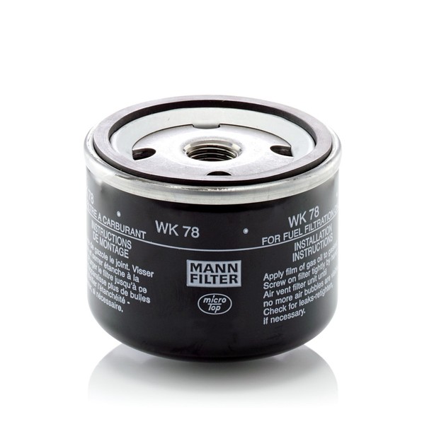 Mann-Filter Kraftstofffilter WK 78 Anschraubfilter M16X1.5-image