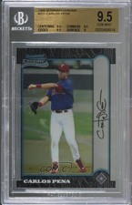 1999 Bowman Chrome Carlos Pena #321 BGS 9.5 GEM MINT g0n