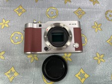 Fujifilm X-A3 Mirrorless Camera Body Brown 24.2MP 90%New Tested & Ready to Use