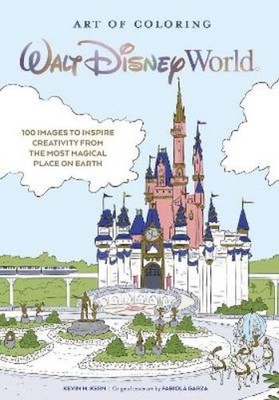 Kevin M. Kern Art of Coloring: Walt Disney World (Taschenbuch)
