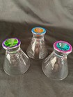 Set of 3 multicolored Dansk Spectra cocktail glasses — photo 7