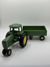   Vintage ERTL John Deere 74-7650 Diecast Tractor with Wagon Trailer
