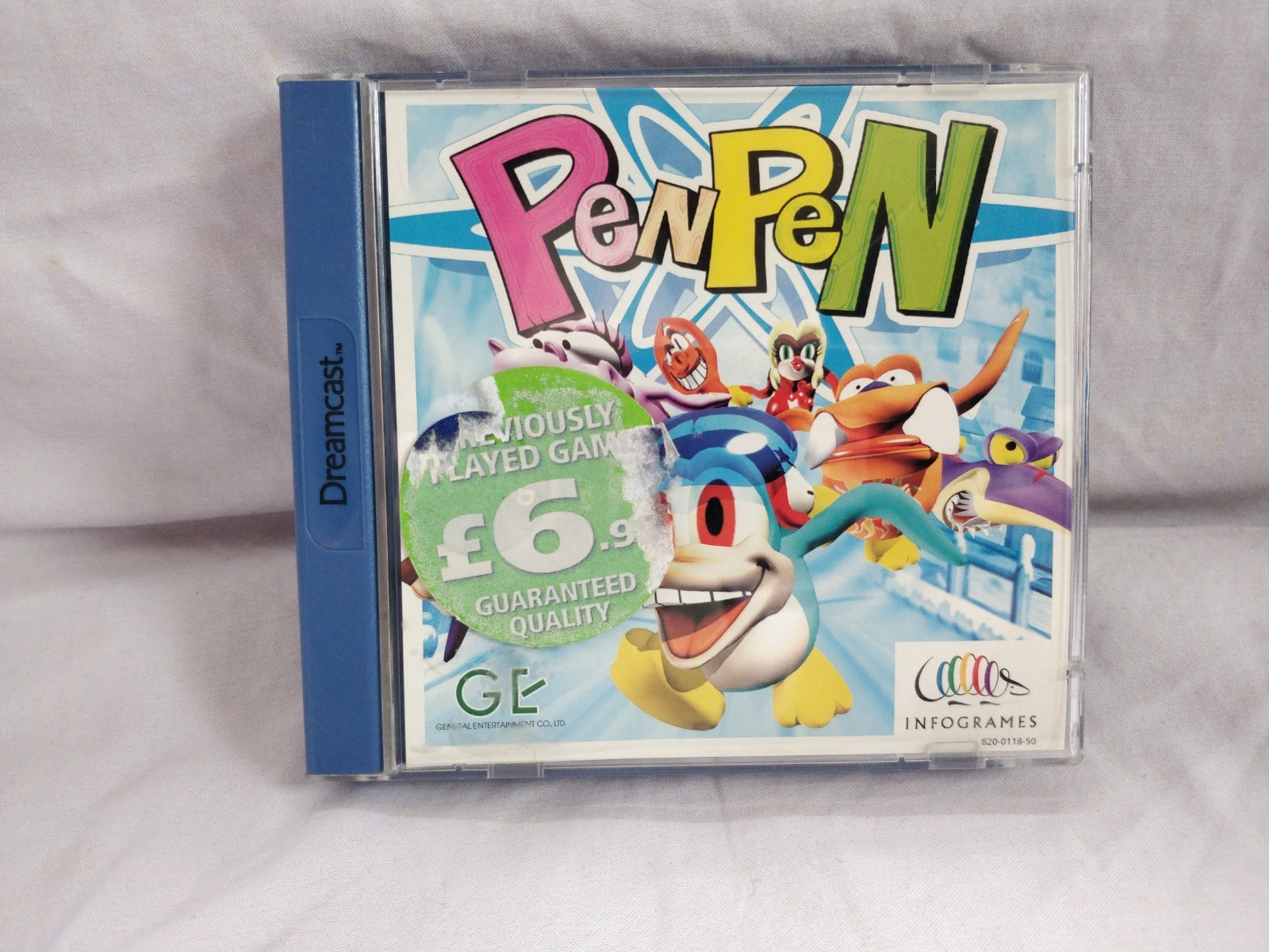 Bolígrafo Triicelon Sega Dreamcast PAL - Completo en Caja - Probado Funcionando