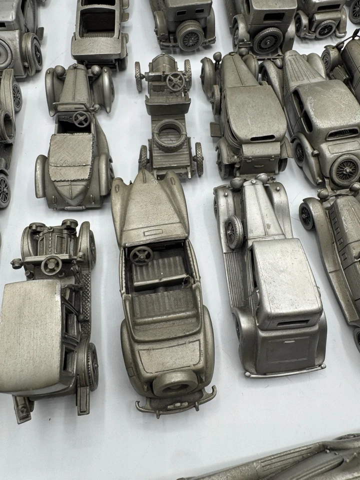 The Danbury Mint Rolls Royce 1:43 Scale Pewters Cars Lot Of 21 - Image 4 of 4