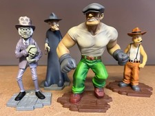 ERIC POWELL'S - THE GOON 4 PVC FIGURE SET -  2004 LOOSE DARK HORSE