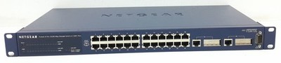 NETGEAR FSM726 V2 24-Port 10/100 Ethernet Switch Mit 2 Gigabit Managed