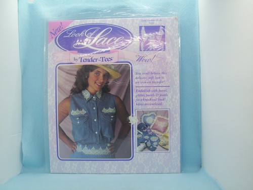 Tender Tees Iron On Transfers Look Of Lace Set of 3 Crafts LL-03 LL-06 LL-18 NEW - Picture 4 of 4