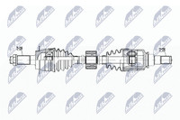 Antriebswelle Nty NPW-SU-060 FüR Fiat Sedici 16V 4X4 Suzuki SX4 Classic Ey Gy Rw