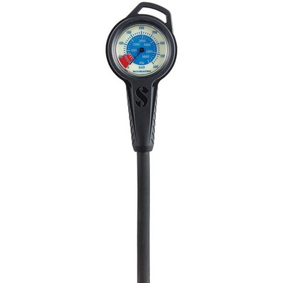 Scubapro Metal Pressure Gauge, Dual Metric/Imperial