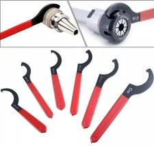 New 6pcs Coilover Spanner Wrench Set Coilover Wrench Cshape Spanner Wrench Shock