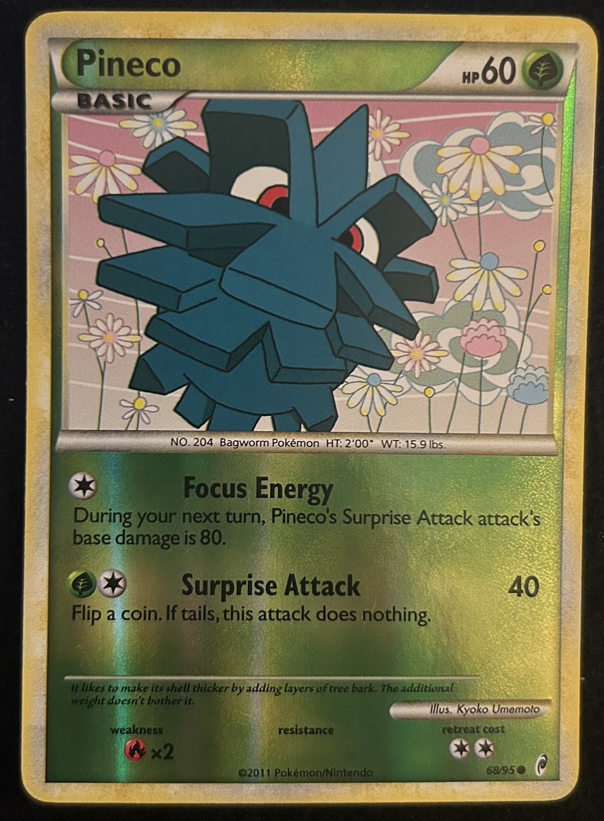 LP - Pineco 68/95 Reverse Holo - Call of Legends - Pokémon TCG