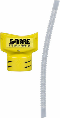 Eye Wash Adapter - Turns Water Bottle into Eye Wash Device - Flushes Contaminant
