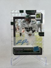 2022 Clearly Donruss Jermaine Johnson II #100 Rated Rookie Mosaic Holo Auto