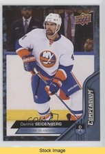2016-17 Upper Deck Compendium Blue Dennis Seidenberg #741 READ fv4