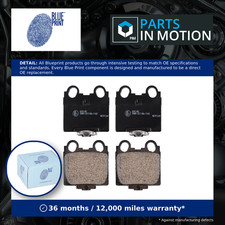Brake Pads Set fits LEXUS IS200 Mk1 2.0 Rear 99 to 05 1G-FE Blue Print Quality