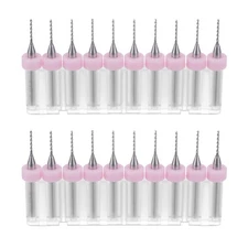 20pcs 0.9mm Carbide CNC Engraving Circuit Board Micro PCB Drill Bits