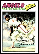 Frank Tanana 1977 Topps #200 California Angels MLB READ FREE SHIP AutographDen