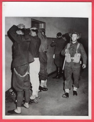 1945 British Capture German Government Flensburg Germany Original News Photo