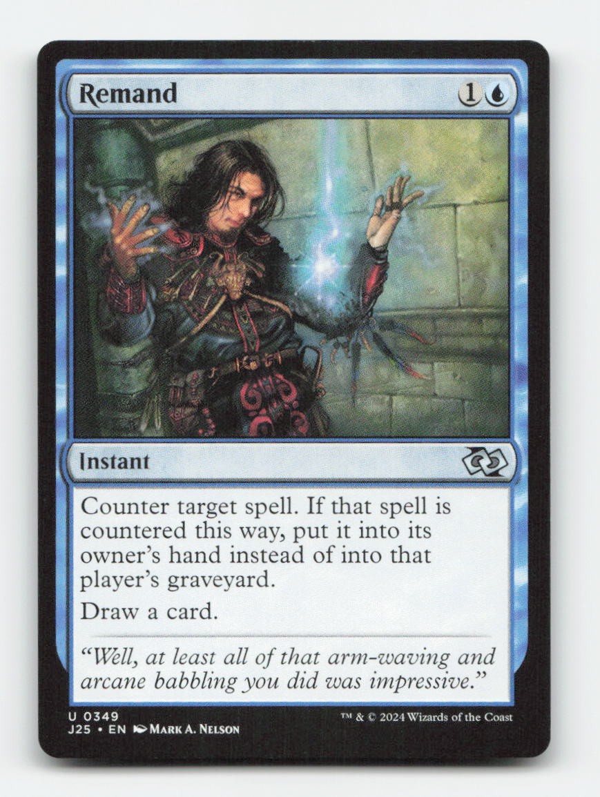 Remand 349 - UC J25 - Magic: The Gathering NM