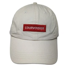 Courvoisier Slideback Hat Beige One Size Embroidered Adjustable Outdoor