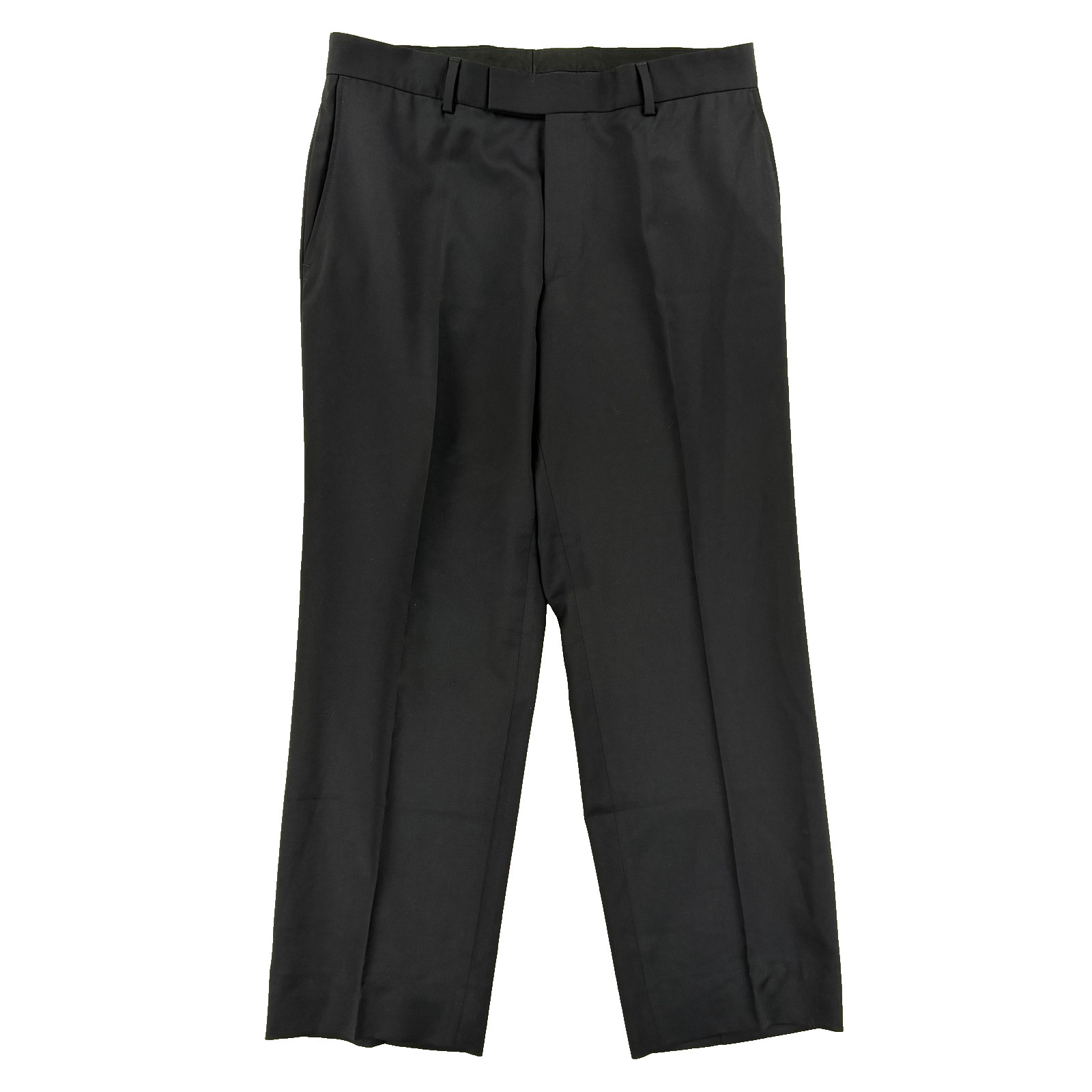 Hugo Boss Dress Pants Mens 34x28 Blue Virgin Wool James Brown Office Slacks